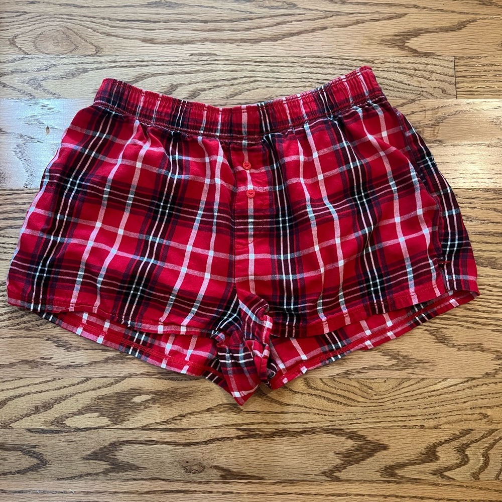 victoria’s secret pink boxer sleep shorts